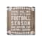 Stupell Industries Time of Year Football Season Rustic Sports Phrase Canvas Wall Art